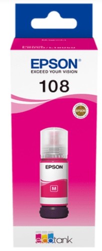 בקבוק דיו אדום 108 ECOTANK MAGENTA INK BOTTLE
