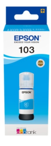 בקבוק דיו כחול 103 ECOTANK CYAN INK BOTTLE