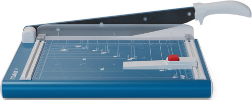 גליוטינה Dahle 533 – מבט נמוך מהצד עם הלהב מורם