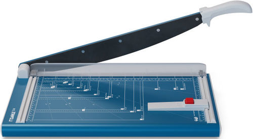 גיליוטינה DAHLE 534 – מבט מהצד עם להב מורם