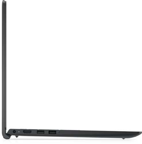 מחשב נייד Dell Vostro 15 3520 שחור – מבט צד שמאל עם חיבורי HDMI ו-USB