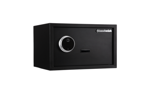 כספת ביומטרית ExecutiveSafe CS-6B – מבט אלכסוני, דלת סגורה