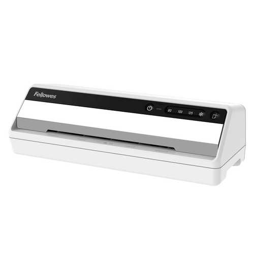 מכונת למינציה Fellowes Saturn A4 – מבט אלכסוני משמאל