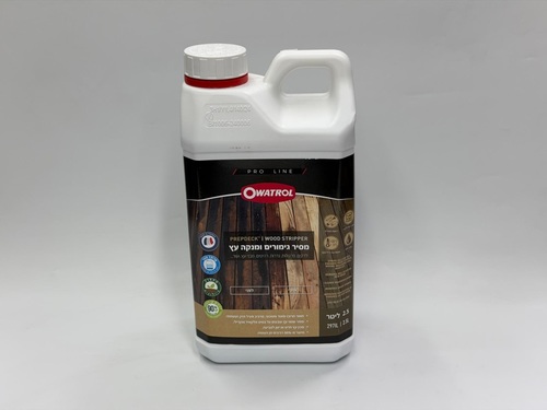 מסיר גימורים ומנקה עץ Wood Stripper flood 2.5 OWATROL