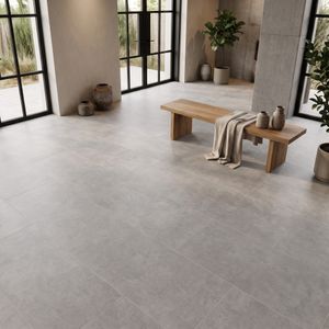 אריח פורצלן נווה שאנן – אפור 60x120