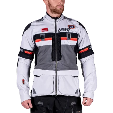 מעיל אדוונצ'ר ושטח ליט אפור  - Leatt ADV Rally 5.5 | Grey