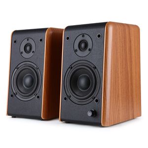 זוג רמקולים מדף Microlab B77 18x2W RMS BT+AUX עץ