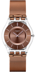 Swatch SS08K121M MOCHA IN MIND סקין דק מאוד הזמנה מוקדמת אספקה בתאריך 12/11