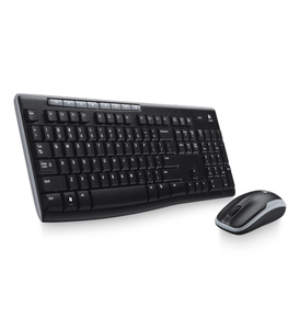 סט מקלדת ועכבר אלחוטי Logitech Combo MK270