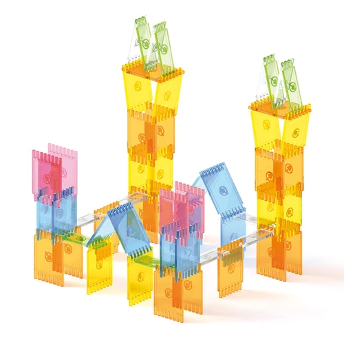 משחק קוורצ'טי בנייה מלוחות ריבועיים 60 חתיכות לגילאי 5+