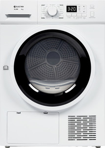 מייבש כביסה 8 ק"ג משאבת חום Heat Pump אלקטרה Electra EL896 – צבע לבן