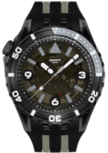 Swatch SSCU09B100 SCUBAQUA BLACK SEA NETTLE הזמנה מוקדמת אספקה בתאריך 12/11