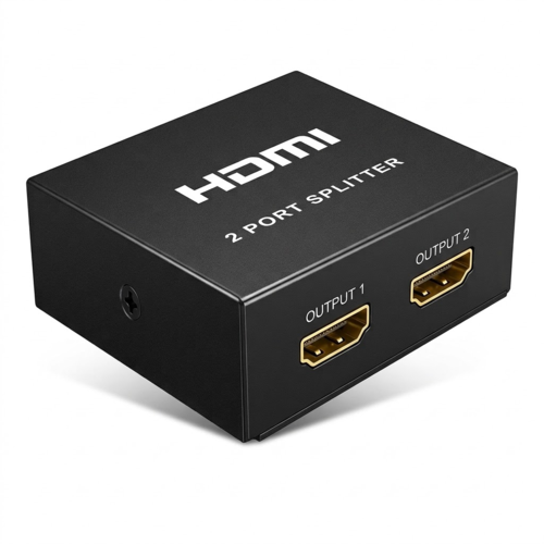 מפצל HDMI ‏1 ל-2 מסכים 4K×2K