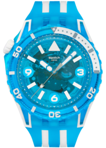 Swatch SSCU09S100 SCUBAQUA BLUE FIRE הזמנה מוקדמת אספקה בתאריך 12/11