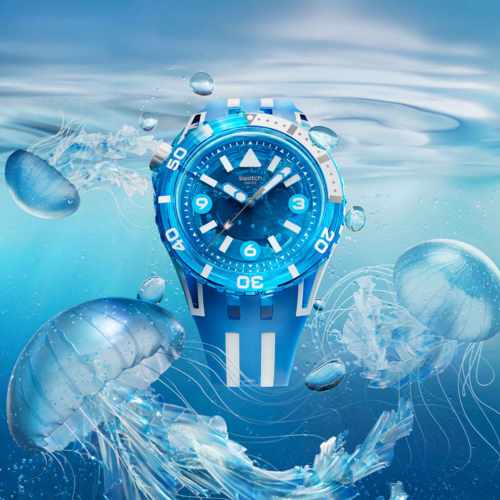 Swatch SSCU09S100 SCUBAQUA BLUE FIRE הזמנה מוקדמת אספקה בתאריך 12/11