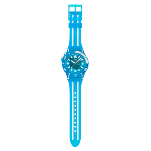 Swatch SSCU09S100 SCUBAQUA BLUE FIRE הזמנה מוקדמת אספקה בתאריך 12/11