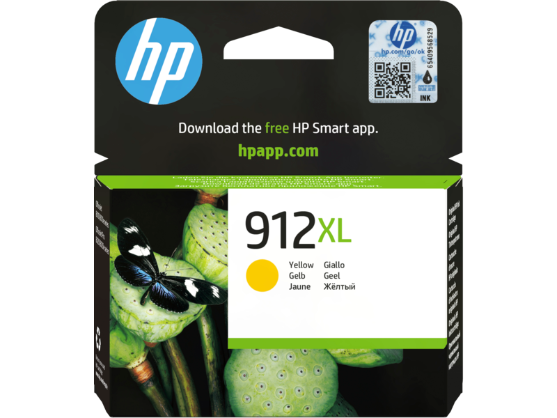 דיו צהוב מקורי HP 912XL בתפוקה גבוהה