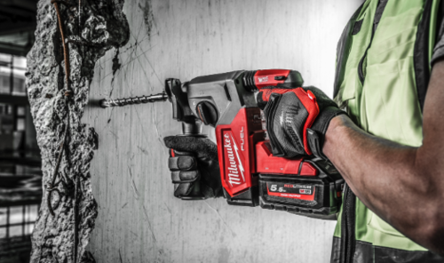 סט 6 כלי עבודה נטענים Milwaukee M18 FPP6L3-503B FUEL 18V - כולל 3 סוללות 5.0Ah ותיק גלגלים - EN -