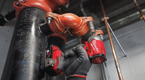 סט 6 כלי עבודה נטענים Milwaukee M18 FPP6L3-503B FUEL 18V - כולל 3 סוללות 5.0Ah ותיק גלגלים - EN -