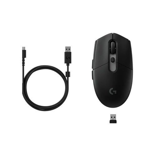 עכבר גיימינג אלחוטי | G305 X SUPERLIGHT LIGHTSPEED בצבע שחור מ