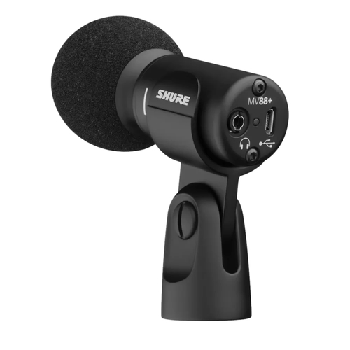 MV88+ Stereo | USB מיקרופון סטריאו דינמי מבית SHURE
