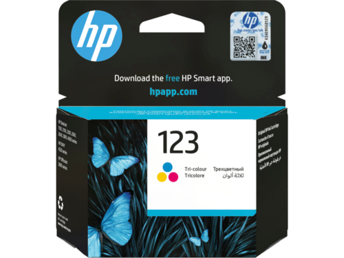 דיו צבעוני מקורי HP 123 למדפסות HP