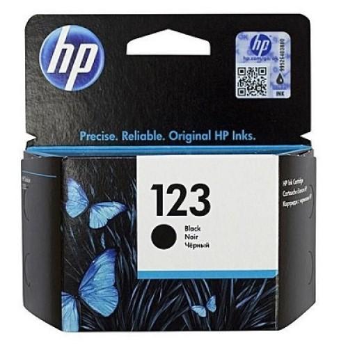 דיו שחור מקורי HP 123 למדפסות HP