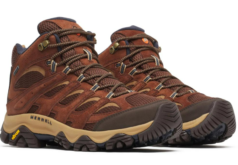נעלי הליכה לגברים Merrell Moab Mid 3 Gore Mid GTX UMBER צבע חדש!!!