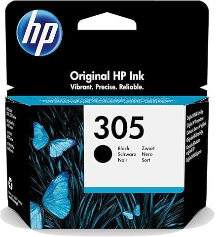 דיו שחור מקורי HP 305 למדפסות HP