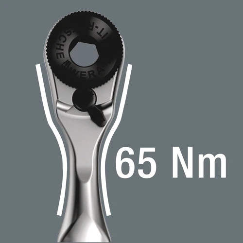 סט בוקסות וביטים 1/4 38 חלקים Tool-Check WERA