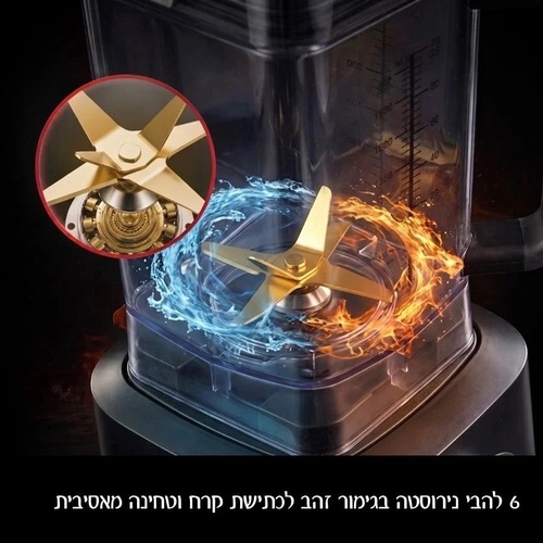 זה לא עוד בלנדר! זה ה- | TERMINATOR W2000 של עוצמה מתפרצת מבית FOOD APPEAL