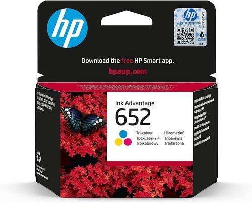 דיו צבעוני מקורי HP 652 למדפסות HP