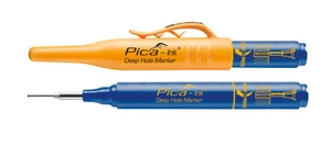 טוש סימון צוואר דק Pica כחול