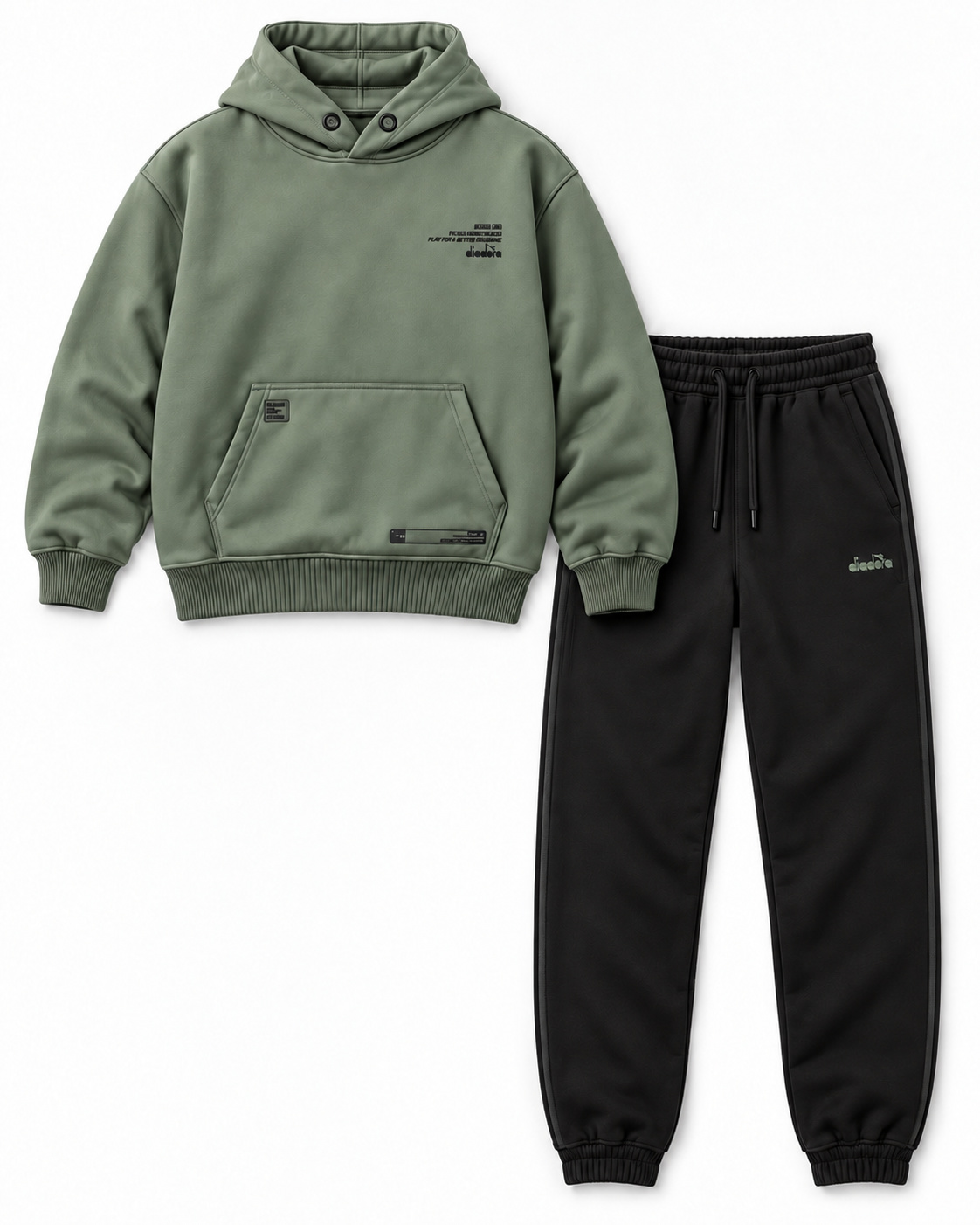 חליפת דיאדורה Diadora Hoodie Fleece Suit | נוער