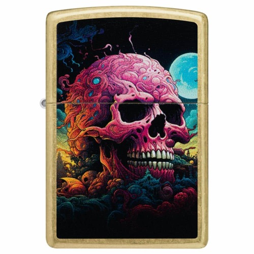 מצית זיפו גולגולת העולמות - ZIPPO