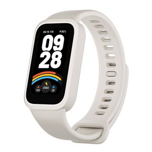 צמיד כושר חכם דור 9 דגם Xiaomi Smart Band 9 Active בצבע לבן