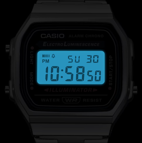 שעון יד קסיו A168WA-1 - CASIO