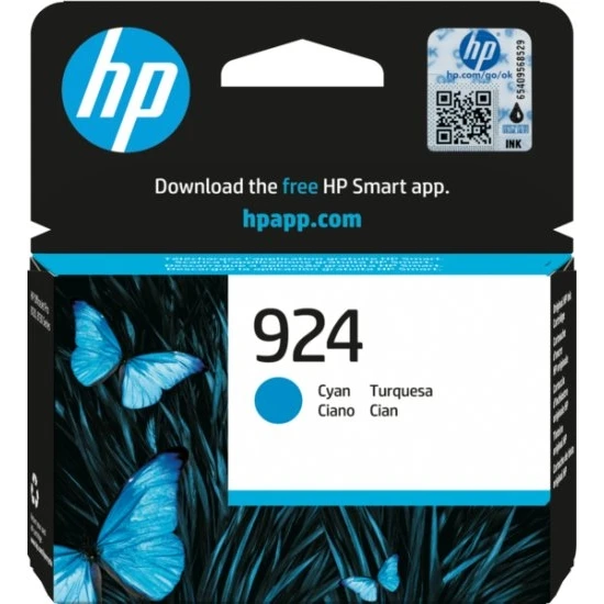 דיו ציאן מקורי HP 924 למדפסות HP