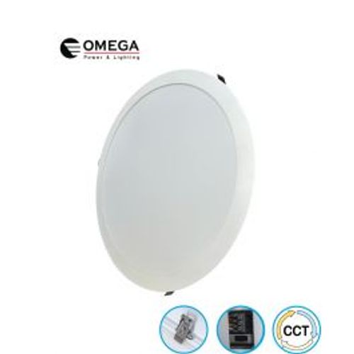 פאנל בקלייט לתקרת גבס MADRID 3CCT עגול 56W Omega