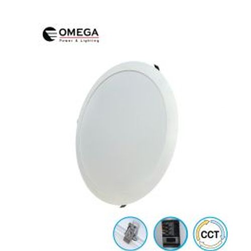 פאנל בקלייט לתקרת גבס MADRID 3CCT עגול 48W Omega