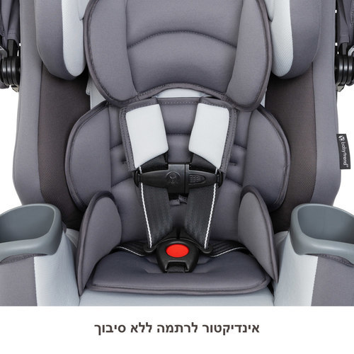 מושב בטיחות 4 ב 1 ™Cover Me מבית ®Baby Trend (אפור)