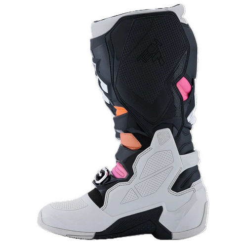 מגף רכיבה אלפינסטארס alpinestars TECH 7 2026 אפור\כתום\סגול
