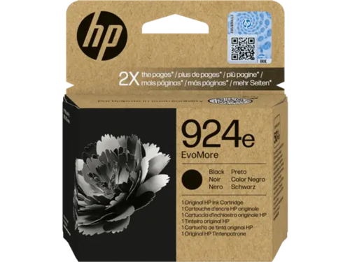 דיו שחור מקורי HP 924e EvoMore