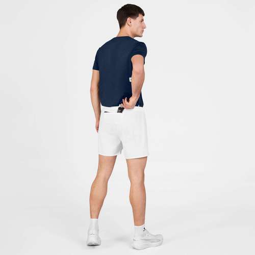 מכנסי גברים Pace shorts 5'' White