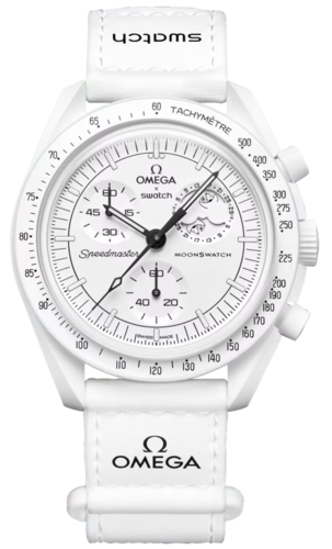 Swatch x Omega Moonswatch Snoopy MISSION TO THE MOONPHASE 