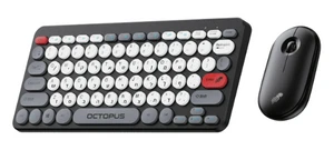 מקלדת ועכבר אלחוטיים מיני Octopus C027 אוקטופוס