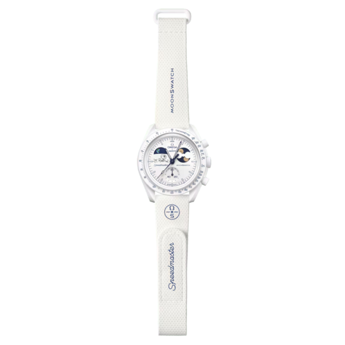 SWATCH x OMEGA Bioceramic Moonswatch MISSION TO EARTHPHASE - MOONSHINE GOLD