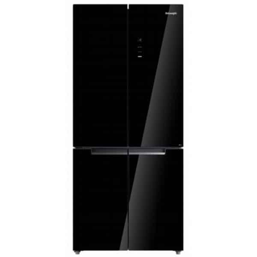‏⁧מקרר 4 דלתות - 515 ליטר ⁦Delonghi⁩ דלונגי ⁦DLR4515BG⁩ זכוכית שחורה⁩‏