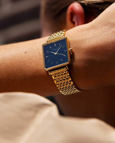 שעון ROSEFIELD רוזפילד לאישה דגם QBSG-Q017 לוח שחור תמונה 4