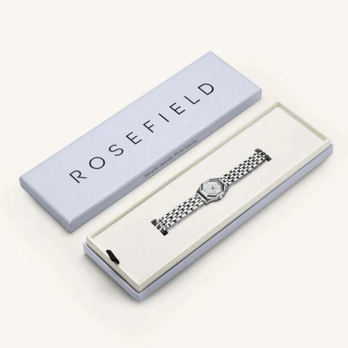 שעון ROSEFIELD רוזפילד לאישה דגם GWGSG-G04 לוח לבן תמונה 6
